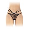 Culotte ouverte  Nadia - noir