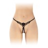 String ouvert Danuta - noir