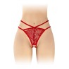 String ouvert Mylene - rouge