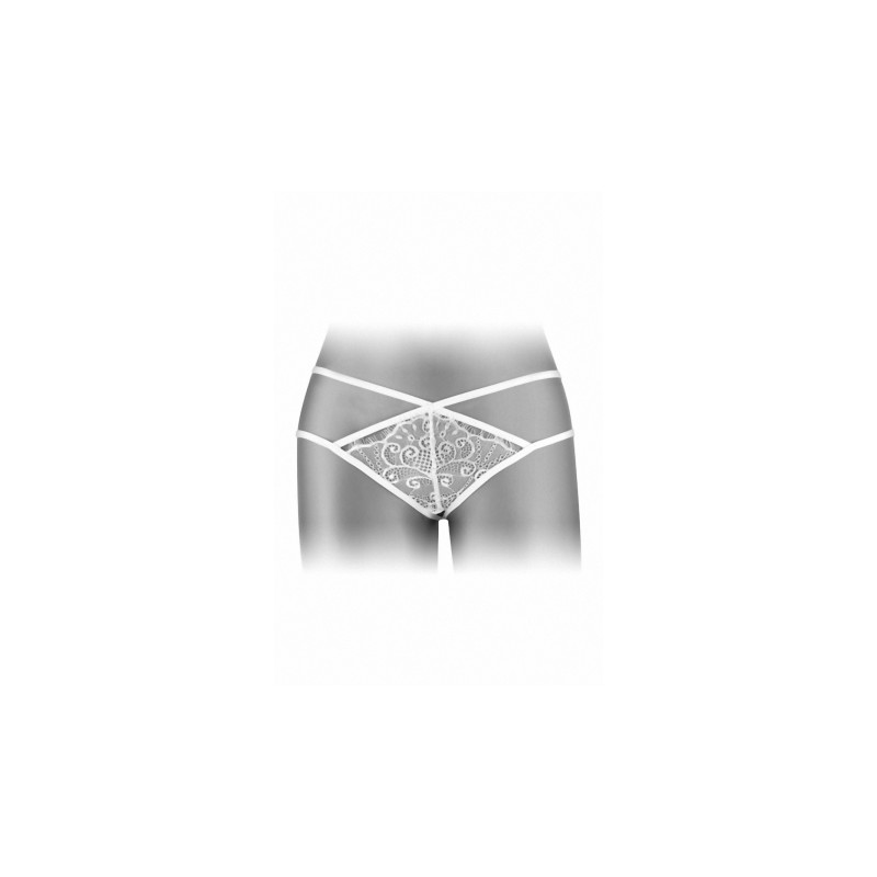 String ouvert Mylene - blanc