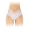 Tanga ouvert Anne - blanc