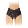 Boxer ouvert Julia - noir