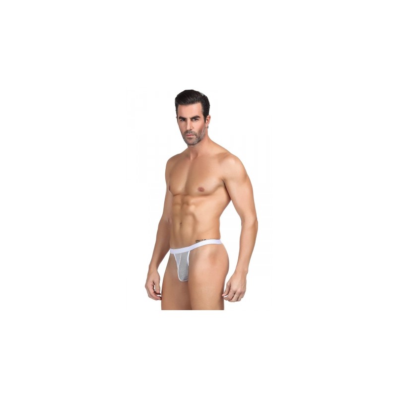 String homme blanc résille