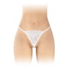 String avec perles Venusina - blanc