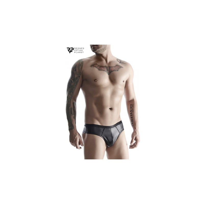 Slip noir wetlook - Regnes