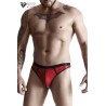 String en wetlook rouge - Regnes