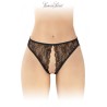 String noir ouvert Victoria - Fashion Secret
