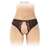 Culotte noire ouverte Ambre - Fashion Secret