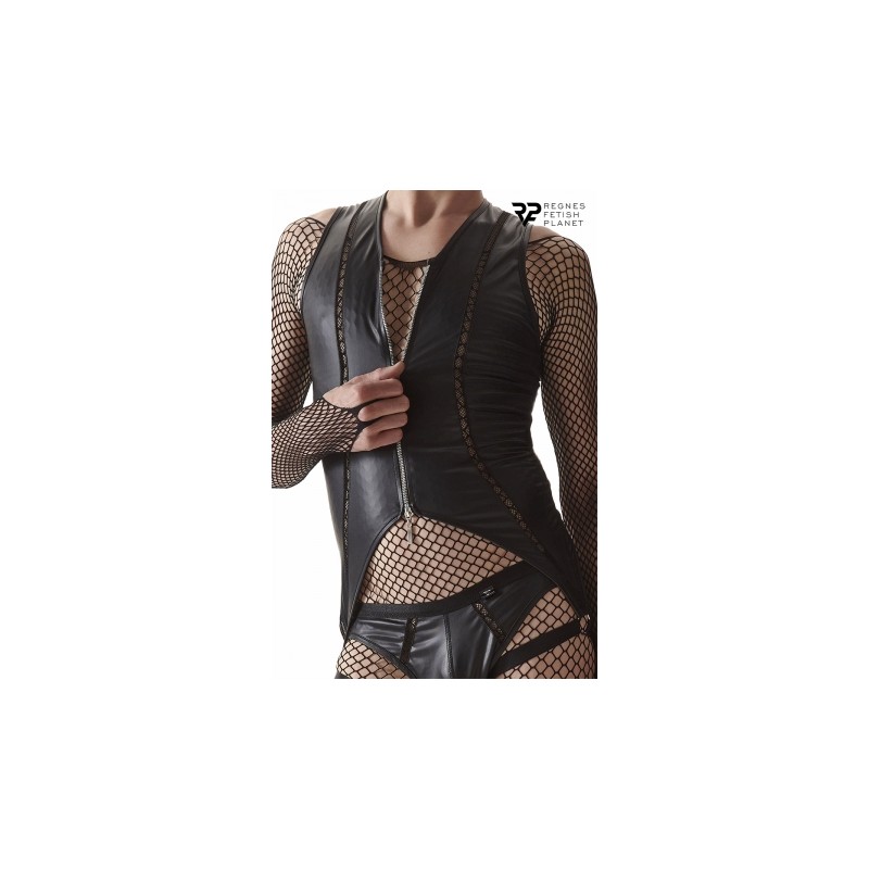 Body ouvert à zip - Regnes
