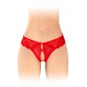 String ouvert Alicia rouge - Fashion Secret