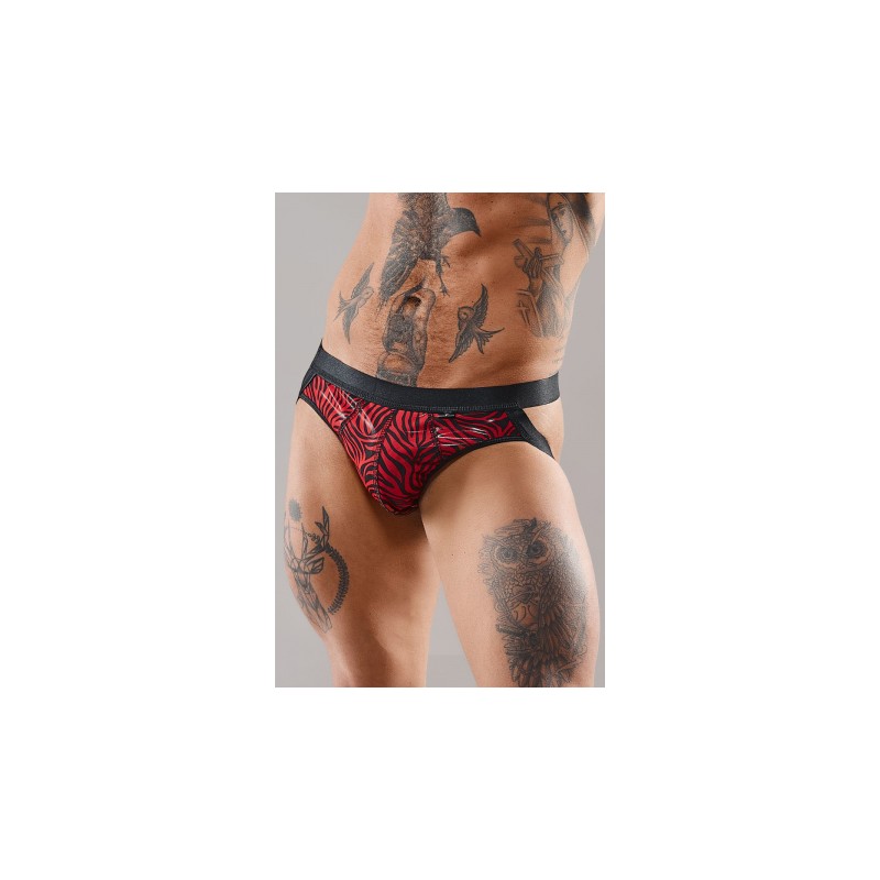 Jockstrap en tulle zébré - Regnes