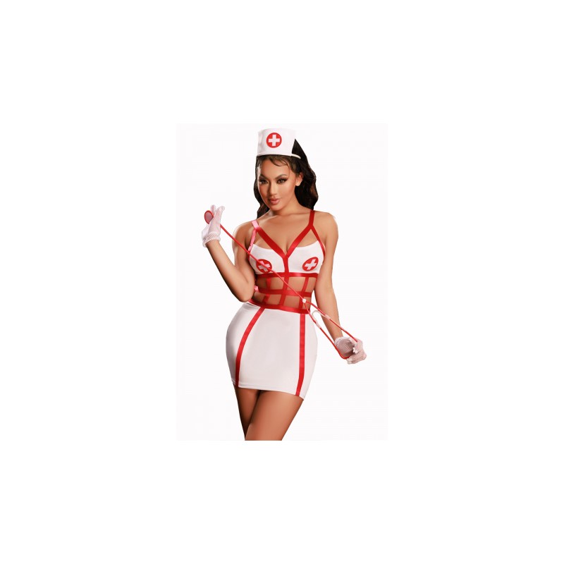 Déguisement infirmière sexy 5 pièces - J Lingerie