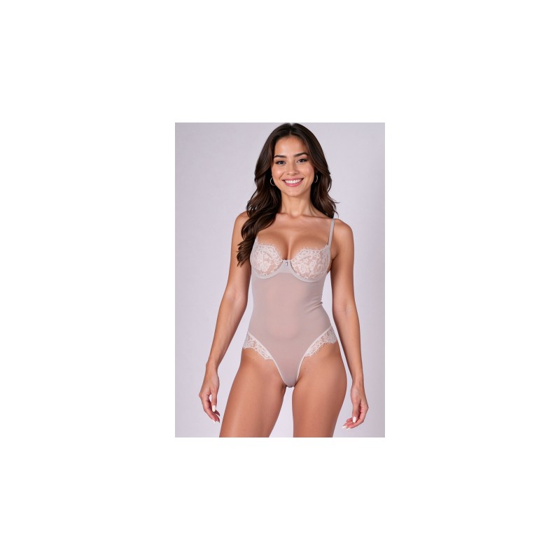 Body gris pâle Zovel - Passion
