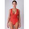 Body rouge Evalie - Passion
