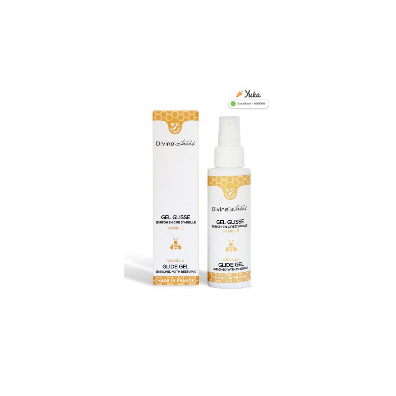 Lubrifiant Bio Vanille 100ml - Divinexstases