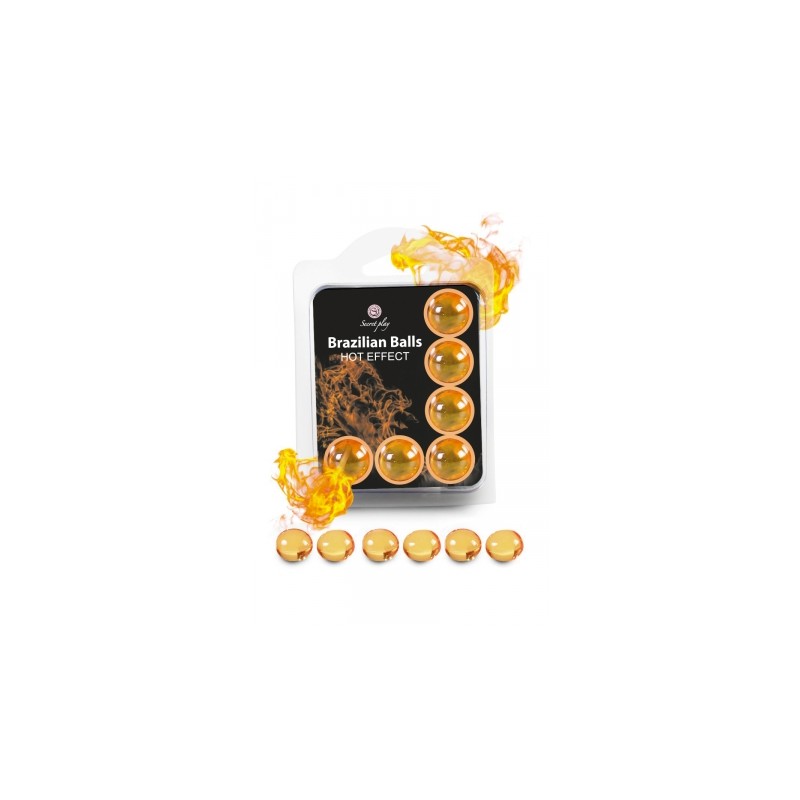 6 Brazilian Balls - effet chaleur