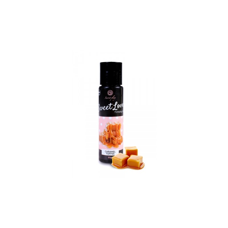 Lubrifiant comestible caramel toffee - 60ml