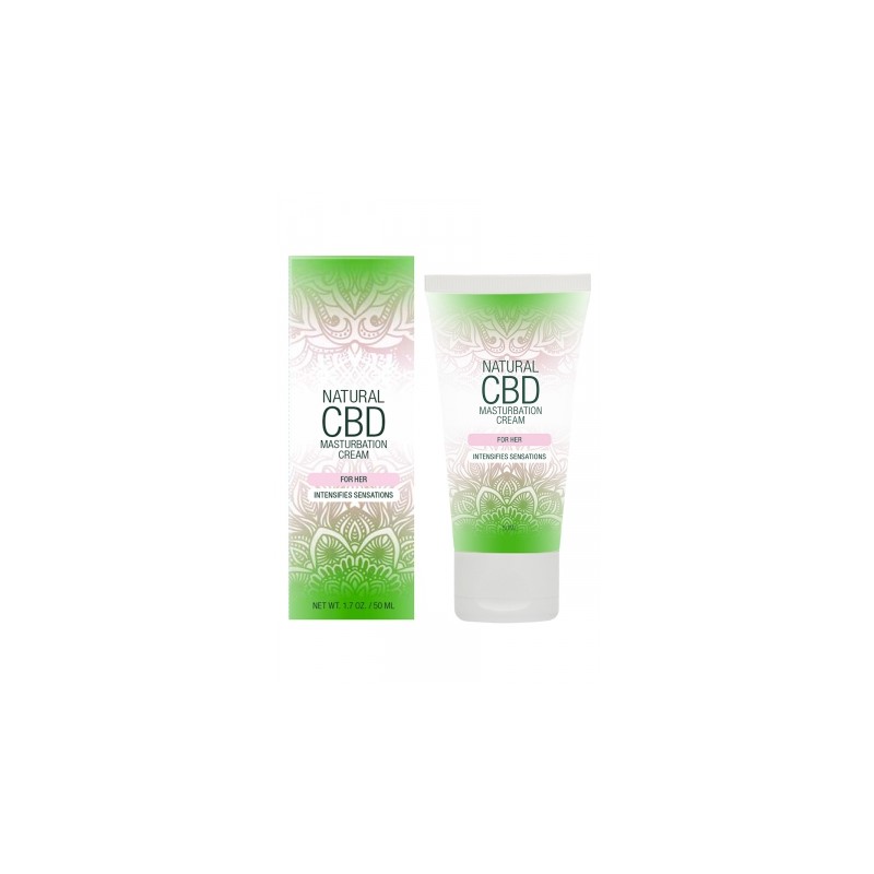 Crème de masturbation Femme - Natural CBD