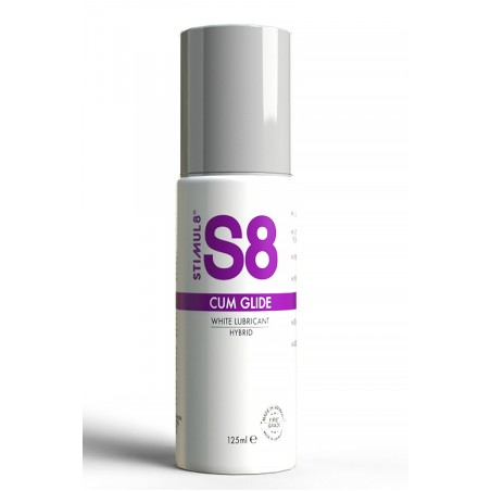 Lubrifiant hybride S8 effet sperme 125ml