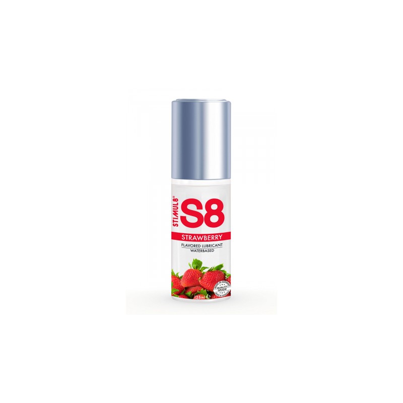 Lubrifiant S8 parfumé fraise 125ml