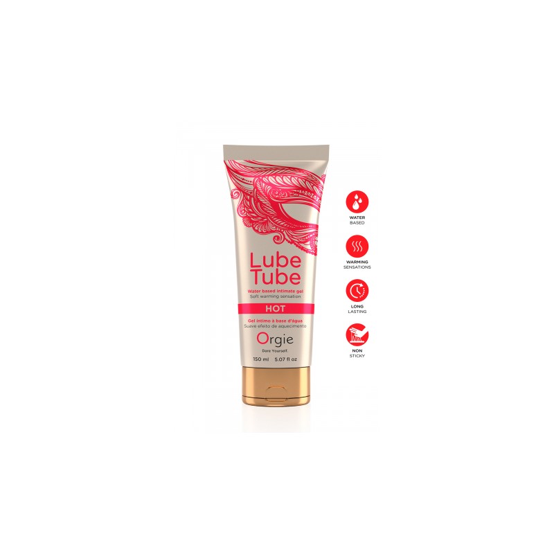 Lubrifiant eau chauffant Lube Tube Hot 150ml