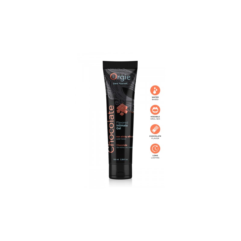 Lubrifiant eau Lube Tube chocolat 100ml