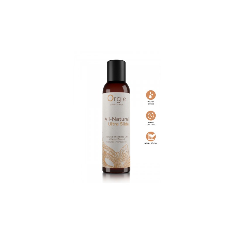 Gel intime naturel All Natural Ultra Slide 150ml