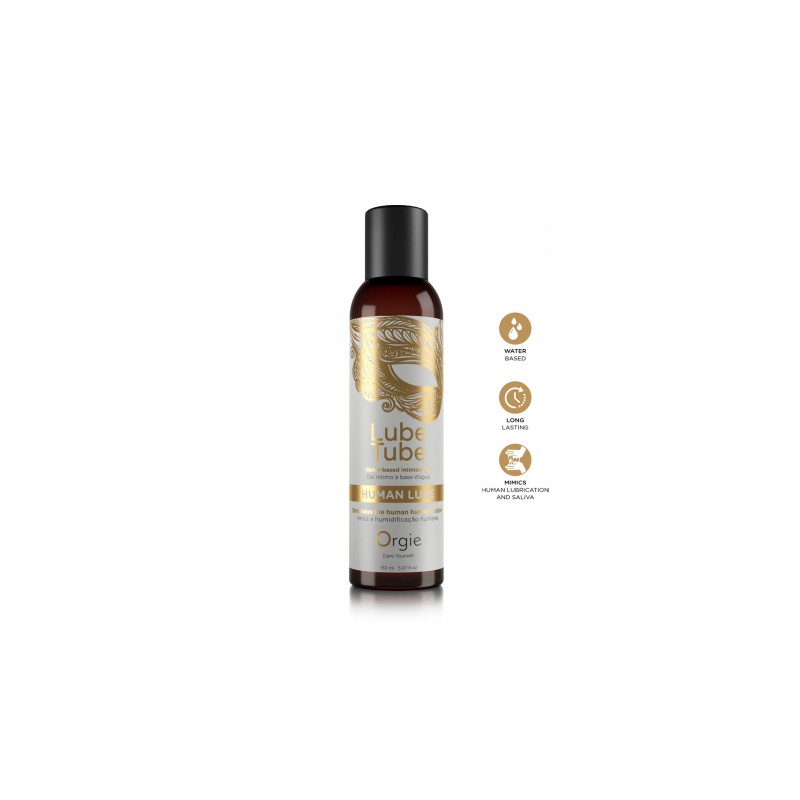 Gel intime naturel Lube Tube Human Lube 150ml