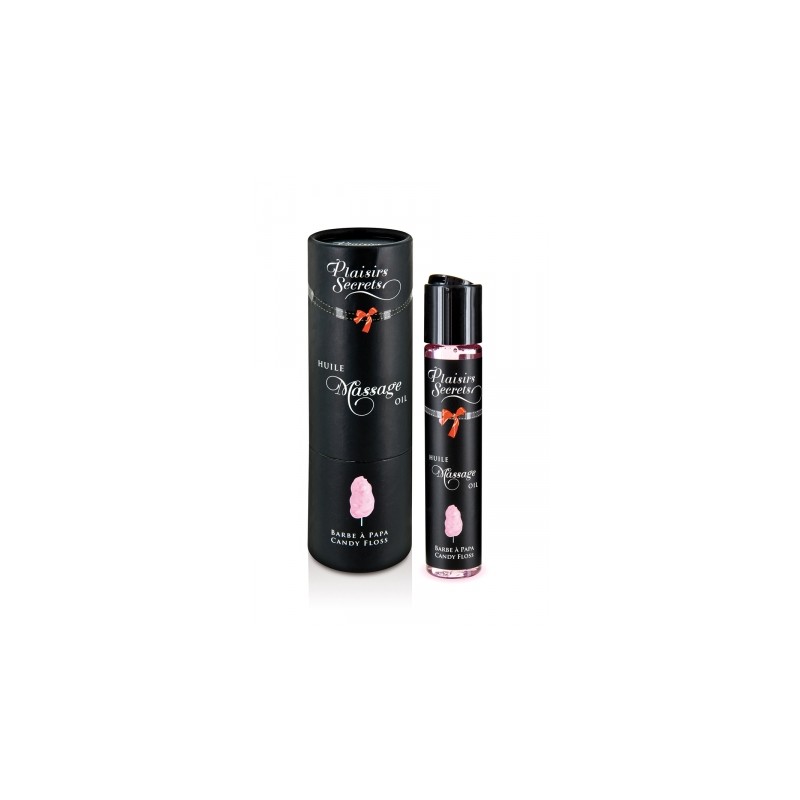 Huile de massage gourmande - Barbe a papa