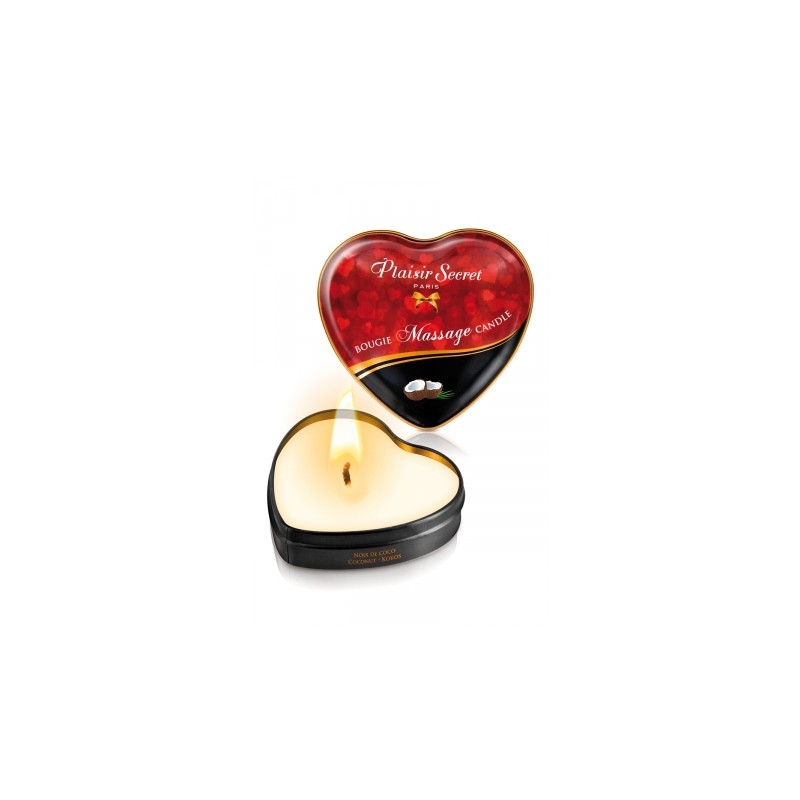 Mini bougie de massage Noix de Coco