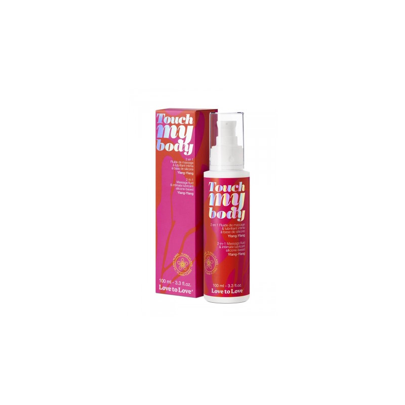 Fluide massage & lubrifiant - ylang-ylang
