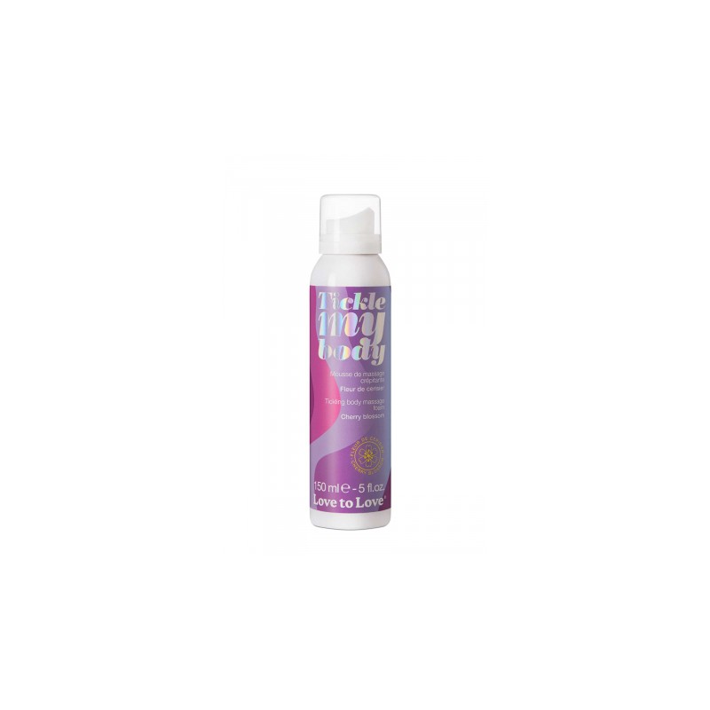 Mousse massage crépitante - fleur de cerisier
