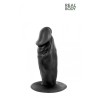 Plug anal réaliste noir 11 cm - Real Tim
