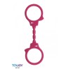Menottes silicone stretchy - rose