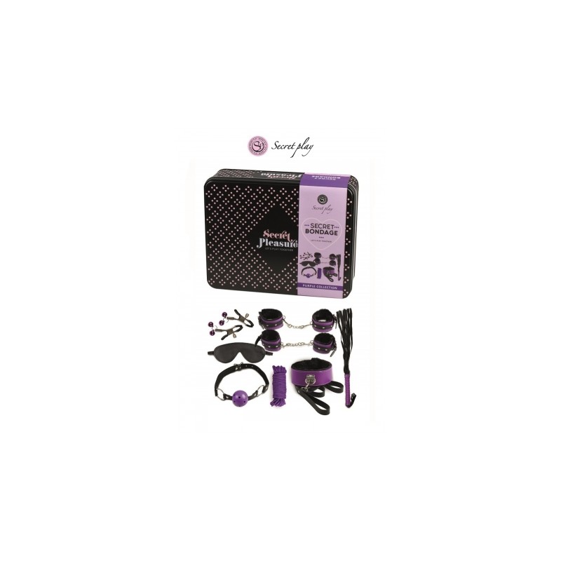 Kit BDSM 8 pièces - violet