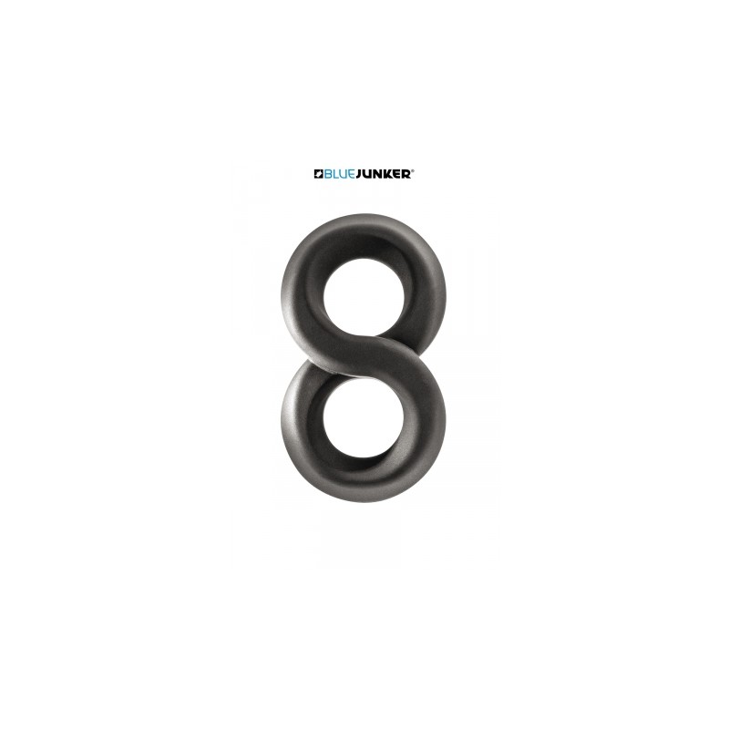 Double cockring en 8 - Blue Junker