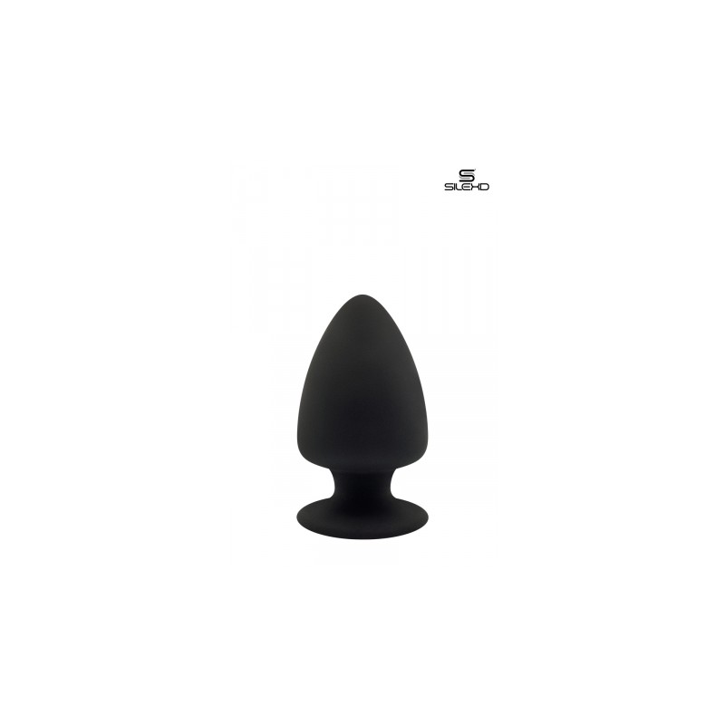 Plug anal The Original Model 1 noir 8 cm - SilexD