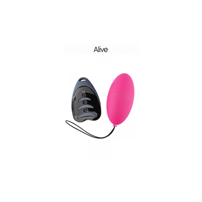 Oeuf vibrant télécommandé Magic egg 3 - rose