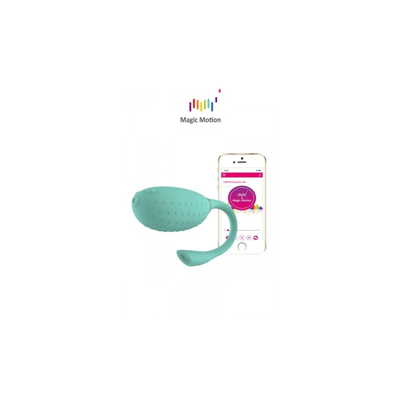 Oeuf vibrant connecté Magic Fugu vert - Magic Motion