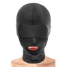 Cagoule BDSM bouche ouverte - Fetish Tentation