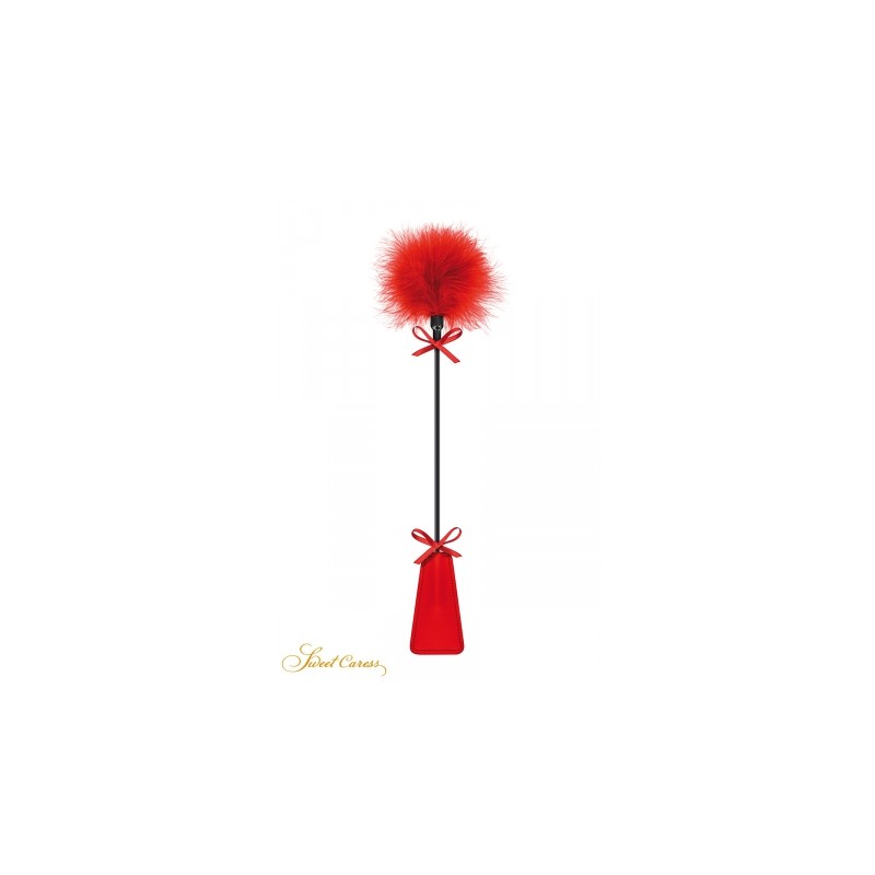 Tapette à pompon rouge - Sweet Caress