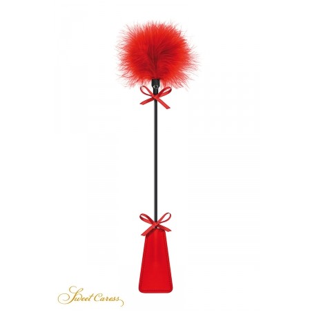 Tapette à pompon rouge - Sweet Caress