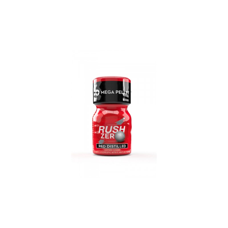 Poppers Rush Zero Red Distilled 10 ml