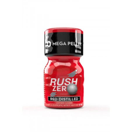 Poppers Rush Zero Red Distilled 10 ml
