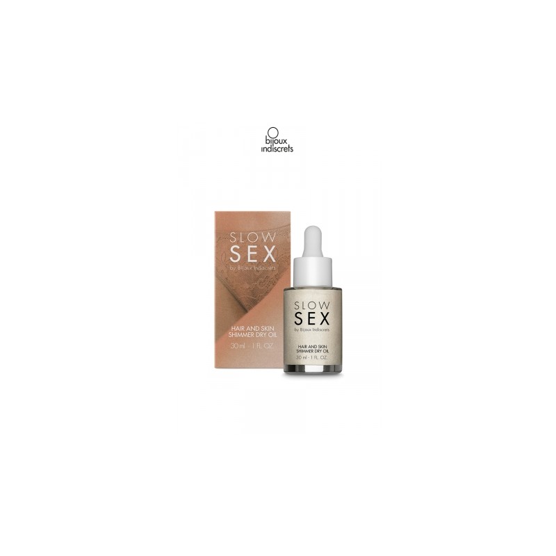 Huile sèche brillante cheveux et corps - 30ml