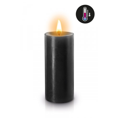 Bougie basse température noire