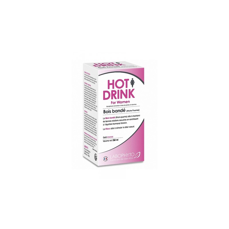 HOT DRINK Femme bois bandé 250 ml