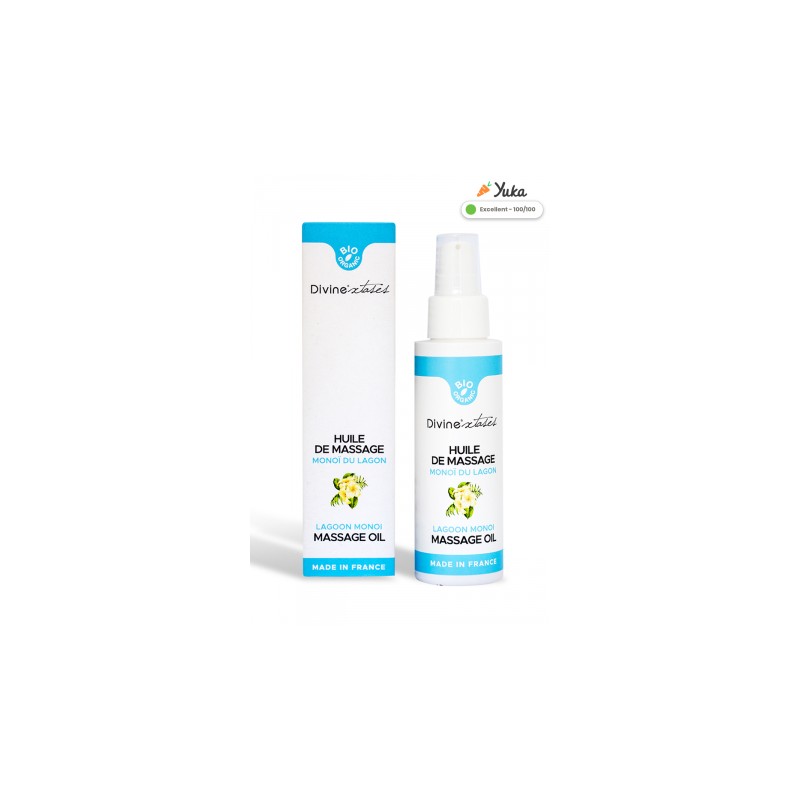Huile de massage BIO Monoï
