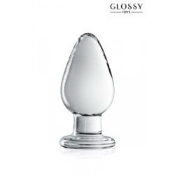 Plug anal verre Glossy Toys n° 25 Clear