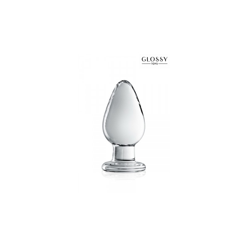 Plug anal verre Glossy Toys n° 25 Clear